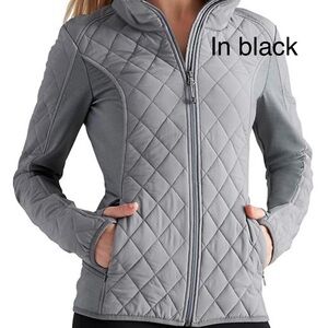 Women's Black Quilted Jacket